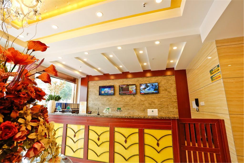 Greentree Inn Henan Xinyang Changan Road Business Hotel Xinyang (Henan) Exteriör bild